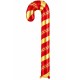 Toptan Yılbaşı Kırmızı Gold Baston Folyo Balon 73 cm Toptan Yılbaşı Kırmızı Gold Baston Folyo Balon 73 cm