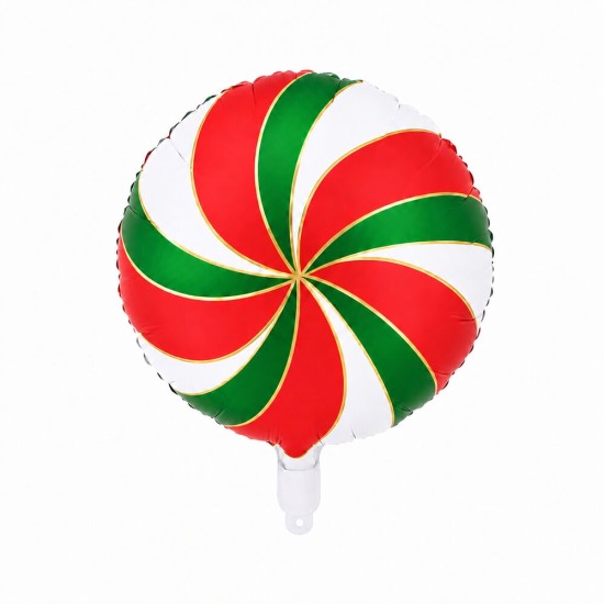 Toptan Yılbaşı Kırmızı Yeşil Şeker Folyo Balon Toptan Yılbaşı Kırmızı Yeşil Şeker Folyo Balon