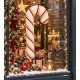 Toptan Yılbaşı Krem Baston Folyo Balon 83 cm