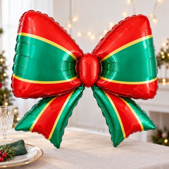 Toptan Yılbaşı Kurdele Folyo Balon 70 cm