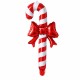 Toptan Yılbaşı Kurdeleli Baston Folyo Balon 57 cm