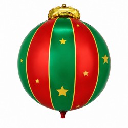 Toptan Yılbaşı Top Folyo Balon 70 cm