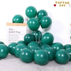Toptan Pastel Kış Yeşili Renkli Balon 100 Adet