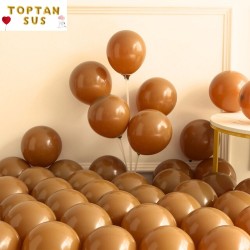 Toptan Pastel Karamel Renkli Balon 100 Balon