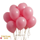 Toptan Pastel Pembe Balon 100 Adet