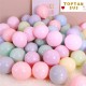 Toptan Pastel Renkli Karışık Balon 100 Adet