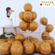 Toptan Pastel Yanık Turuncu Renkli Balon 100 Adet