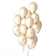 Toptan Beyaz Altın Renkli Krom Balon 50 Adet Toptan Beyaz Altın Renkli Krom Balon 50 Adet