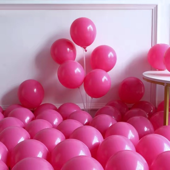 Toptan Fuşya Renkli Metalik Balon 100 Adet Toptan Fuşya Renkli Metalik Balon 100 Adet