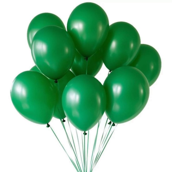 Toptan Koyu Yeşil Renkli Metalik Balon 100 Adet Toptan Koyu Yeşil Renkli Metalik Balon 100 Adet