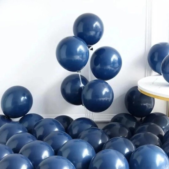 Toptan Krom Balon Gece Mavisi 50 Adet Toptan Krom Balon Gece Mavisi 50 Adet