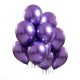 Toptan Krom Balon Mor Renkli 50 Adet Toptan Krom Balon Mor Renkli 50 Adet