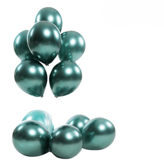 Toptan Krom Balon Yeşil Renkli 50 Adet Toptan Krom Balon Yeşil Renkli 50 Adet