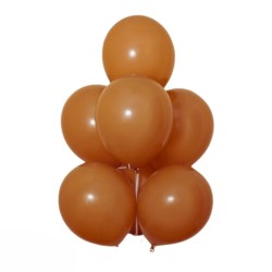 Toptan Pastel Karamel Renkli Balon 100 Balon