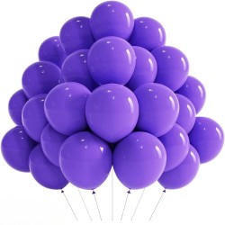 Toptan Pastel Lila Renkli Balon 100 Adet