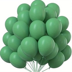Toptan Pastel Okaliptus Renkli Balon 100 Adet