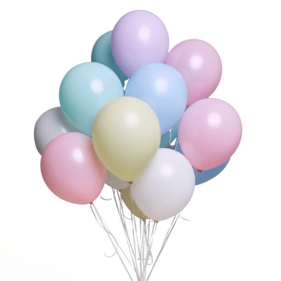 Toptan Pastel Renkli Karışık Balon 100 Adet Toptan Pastel Renkli Karışık Balon 100 Adet