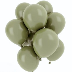 Toptan Pastel Retro Taş Renkli Balon 100 Adet