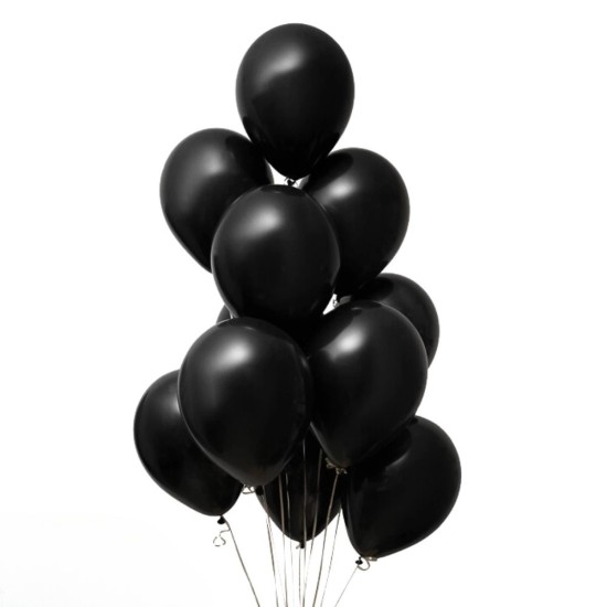 Toptan Pastel Siyah Renkli Balon 100 Adet Toptan Pastel Siyah Renkli Balon 100 Adet