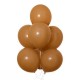 Toptan Pastel Sütlü Kahve Renkli Balon 100 Adet Toptan Pastel Sütlü Kahve Renkli Balon 100 Adet