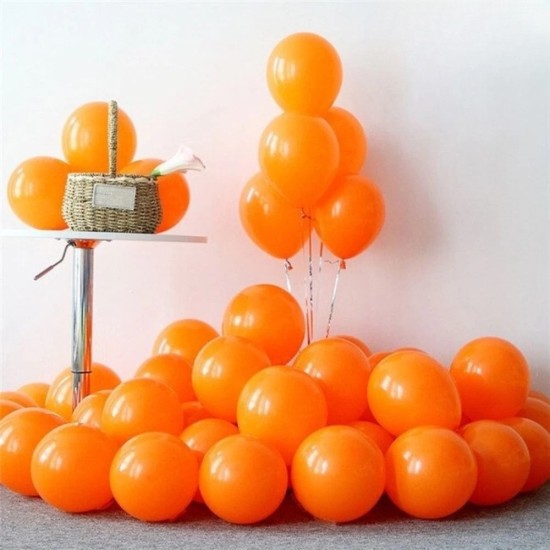Toptan Pastel Turuncu Renkli Balon 100 Adet Toptan Pastel Turuncu Renkli Balon 100 Adet