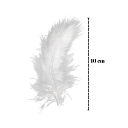 Toptan Beyaz Balon İçi Tüy (100 Adet)