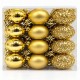 Toptan Gold Yılbaşı Topu Asetat Kutu 24 Adet 4 cm Toptan Gold Yılbaşı Topu Asetat Kutu 24 Adet 4 cm