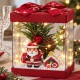 Toptan Işıklı Yılbaşı Küresi Asetat Kutuda Noel Baba Toptan Işıklı Yılbaşı Küresi Asetat Kutuda Noel Baba