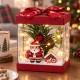 Toptan Işıklı Yılbaşı Küresi Asetat Kutuda Noel Baba Toptan Işıklı Yılbaşı Küresi Asetat Kutuda Noel Baba
