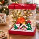 Toptan Işıklı Yılbaşı Küresi Kutuda Noel Evli