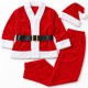 Toptan Noel Baba Kostümü Yetişkin Elbise