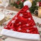 Toptan Noel Baba Şapkası Lüks Metalik 3 Model