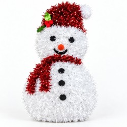 Toptan Tel Kardan Adam Noel Şapkalı Küçük