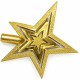 Toptan Yılbaşı Ağacı Tepelik Yıldız Gold 18 cm Toptan Yılbaşı Ağacı Tepelik Yıldız Gold 18 cm