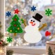 Toptan Yılbaşı Cam Sticker Kardan Adam ve Çam Ağacı Toptan Yılbaşı Cam Sticker Kardan Adam ve Çam Ağacı
