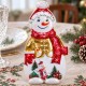 Toptan Yılbaşı Cam Sticker Seti Kardan Adam Temalı Toptan Yılbaşı Cam Sticker Seti Kardan Adam Temalı