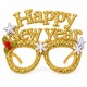 Toptan Yılbaşı Gözlüğü Happy New Year Yazılı