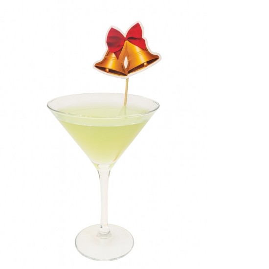 Toptan Yılbaşı Kürdanı 8'li Set – Yeni Yıl Temalı