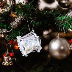 Toptan Yılbaşı Renkli Davul Süsü (6 Adet) Toptan Yılbaşı Renkli Davul Süsü (6 Adet)