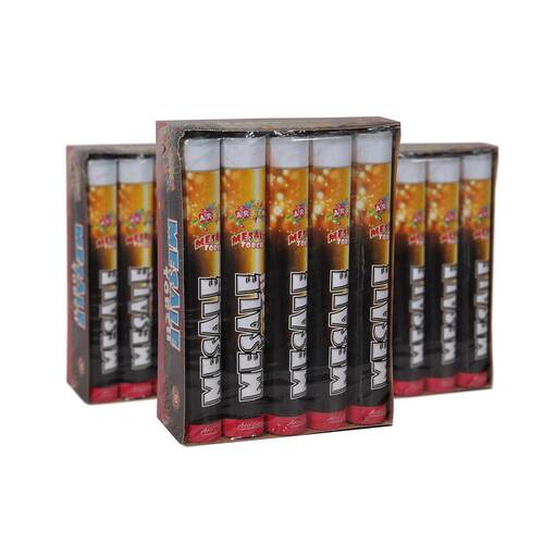 Toptan Maç Meşalesi Beyaz: beyaz kapaklı el meşalelerinin toptan display kutuları